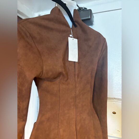 So real jumpsuit cutout onepiece catsuit jumper romper open cutout stomach new - Picture 2 of 7